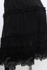 画像3: axes femme / お花付きペチ的ミニスカート  黒 S-26-09-25-057-AX-SK-AS-ZS (3)