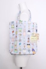 画像1: yukiemon / テキスタイル丈長バッグ  ブルーグレー S-26-09-25-1039-LO-BG-AS-ZS (1)