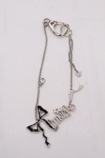 画像1: MILK / リボンロゴネックレス  シルバー S-26-09-25-1028-ML-AC-AS-ZS (1)