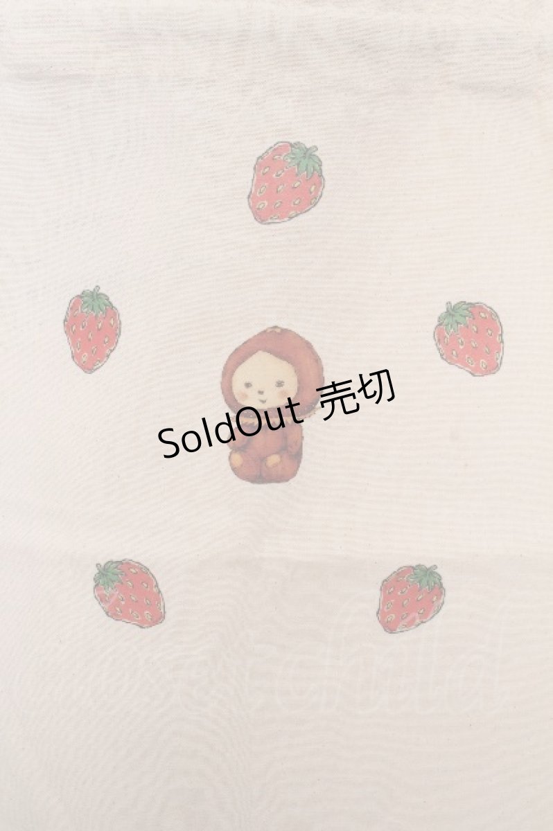 画像4: Franche Lippee / くりぼー巾着トートバッグ  生成り S-26-09-25-1033-LO-BG-SZ-ZS (4)