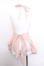 画像2: PINK HOUSE / リボンいっぱいロゴ刺繍入りエプロン  ピンク S-26-09-25-015-LO-SK-HR-ZS (2)
