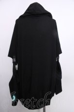 画像2: LISTEN FLAVOR / LOADINGセパレート袖ベルトカットパーカー  黒 S-26-09-25-028-PU-TO-HR-ZS (2)