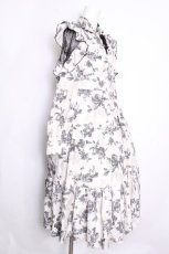 画像2: titty＆Co. / 花柄ワンピース  オフｘ黒 S-26-09-27-024-LO-TO-AS-ZS (2)