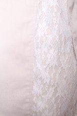 画像5: LOLITA / レース切替コート風ワンピース  ベージュ S-26-09-27-025-LO-CO-HR-ZS (5)