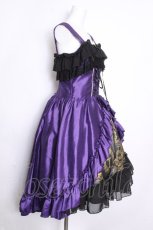 画像2: ATELIER PIERROT / Secret Chamber Corset 　ジャンパースカート 2 紫 S-26-09-27-026-EL-OP-AS-ZS (2)