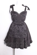画像1: DimMoire / 絶メイドドレス  黒 S-26-09-27-034-PU-OP-AS-ZS (1)