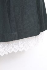 画像4: axes femme / プリーツミドルスカート  グリーン S-26-09-27-1030-AX-SK-AS-ZS (4)