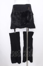 画像2: BPN / レッグカバー付きパンツ  黒 S-26-09-27-1034-GO-PA-AS-ZS (2)