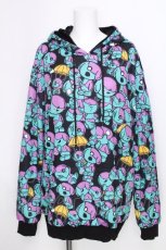 画像1: NieR Clothing / ONEくんパーカー  黒 S-26-09-27-1010-PU-JA-AS-ZS (1)