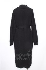 画像2: axes femme / 刺繍入りレイヤード風ニットワンピース  黒 S-26-09-27-1017-AX-OP-HR-ZS (2)