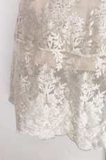 画像3: axes femme / レーススカート  ベージュ S-26-09-27-1024-AX-SK-HR-ZS (3)