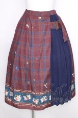 画像1: axes femme / ミッキーマウス/スカート  ブラウン S-26-09-27-1029-AX-SK-HR-ZS (1)