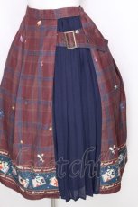 画像3: axes femme / ミッキーマウス/スカート  ブラウン S-26-09-27-1029-AX-SK-HR-ZS (3)