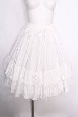画像1: metamorphose / ティアードスカート  白 S-26-09-27-042-ME-SK-HR-ZS (1)