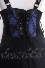 画像5: Ozz Croce / 刺繍サス付きイレヘムスカート  ネイビー S-26-09-27-048-OO-PA-HR-ZS (5)