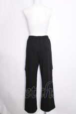 画像2: NieR Clothing / ワイドパンツ  黒 S-26-09-27-057-PU-PA-HR-ZS (2)