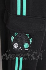 画像4: NieR Clothing / ワイドパンツ  黒 S-26-09-27-057-PU-PA-HR-ZS (4)