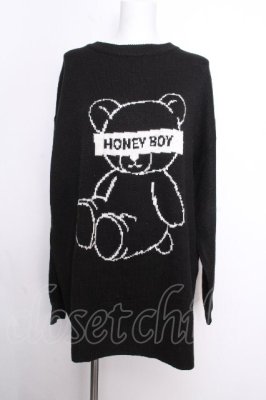 Preview of Honey Boy くまニット  黒