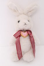画像1: PINK HOUSE / クッキーラビッツぬいぐるみコサージュ  オフ S-26-09-29-005-LO-ZA-HR-ZS (1)