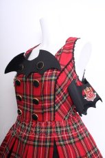 画像3: Angelic Pretty / Magical Trick Schoolジャンパースカート  赤 S-26-09-29-047-AP-OP-SZ-ZS (3)