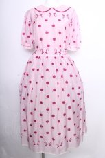 画像1: Jane Marple /Pas de bourreeドレス  ピンク S-26-09-29-032-JM-OP-AS-ZS (1)