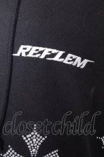 画像5: REFLEM / クロス総柄ラインストーンZIPフーディー/パーカー  黒 S-26-10-01-029-PU-TO-HR-ZS (5)
