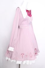 画像2: Amavel / Magical Sweet Angelワンピース  ピンク S-26-10-01-037-CA-OP-HR-ZS (2)