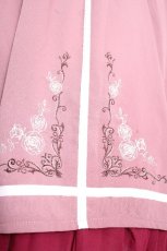 画像5: axes femme / 薔薇刺繍フィッシュテールスカート  ピンク S-26-10-01-047-AX-SK-HR-ZS (5)