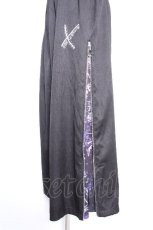 画像3: NieR Clothing / サイドZIPワイドパンツ  黒 S-26-10-01-057-PU-PA-HR-ZS (3)