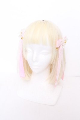 Preview of マーガレットリボンクリップSet  ピンク