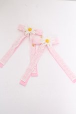 画像3: Angelic Pretty / マーガレットリボンクリップSet  ピンク S-26-10-01-009-AP-AC-AS-ZS (3)