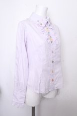 画像3: Angelic Pretty / カラフルボタントッピングブラウス  ラベンダー S-26-10-04-026-AP-BL-AS-ZS (3)