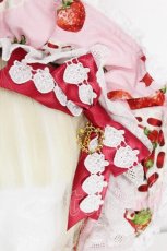 画像5: BABY,THE STARS SHINE BRIGHT / Love’s Strawberry Afternoon Tea柄 ボンネット  ピンク S-26-10-04-003-BA-OP-HR-ZS (5)