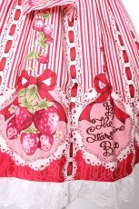 画像6: BABY,THE STARS SHINE BRIGHT / Chained berry memoirジェニージャンパースカート  赤 S-26-10-04-035-BA-OP-AS-ZS (6)