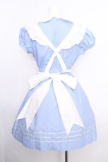 画像3: Heart E / アリスワンピース  サックスｘ白 S-26-10-04-041-LO-OP-AS-ZS (3)