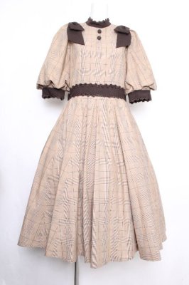Preview of Classy Ribbonワンピース L ブラウン