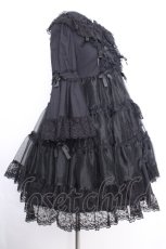 画像2: metamorphose / オーガンジーベビードール  黒 S-26-10-04-045-ME-OP-AS-ZS (2)