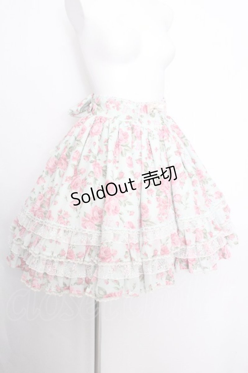 画像2: Angelic Pretty / Dramatic Roseスカート  ミント S-26-10-04-048-AP-SK-AS-ZS (2)