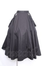 画像1: LISTEN FLAVOR / ストラップ付カーゴマキシスカート  黒 S-26-10-04-052-PU-SK-HR-ZS (1)