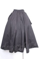 画像3: LISTEN FLAVOR / ストラップ付カーゴマキシスカート  黒 S-26-10-04-052-PU-SK-HR-ZS (3)
