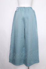 画像4: NieR Clothing / ワイドパンツ  サックス S-26-10-04-054-PU-PA-HR-ZS (4)
