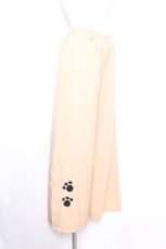 画像3: NieR Clothing / ワイドパンツ  ベージュ S-26-10-04-055-PU-PA-HR-ZS (3)