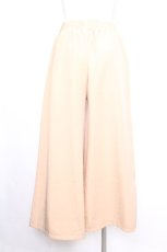 画像4: NieR Clothing / ワイドパンツ  ベージュ S-26-10-04-055-PU-PA-HR-ZS (4)