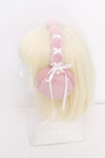 画像2: LOLITA / リボンファーイヤーマフ  ピンク S-26-10-04-012-LO-ZA-HR-ZS (2)