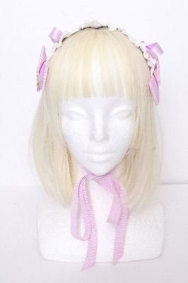 Preview of プリンセスドロップヘッドドレス  ラベンダー
