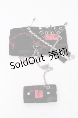 Preview of ブレスレット  黒ｘ赤