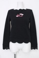 画像1: Jane Marple / プリントTシャツ  黒 S-26-10-06-024-JM-TO-AS-ZS (1)