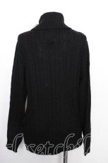 画像2: INGEBORG / ハイネックニットトップス  黒 S-26-10-07-032-LO-TO-HR-ZS (2)