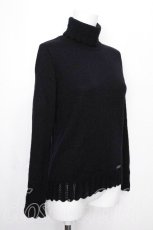 画像3: INGEBORG / ハイネックニットトップス  黒 S-26-10-07-033-LO-TO-HR-ZS (3)