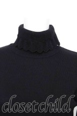 画像4: INGEBORG / ハイネックニットトップス  黒 S-26-10-07-033-LO-TO-HR-ZS (4)